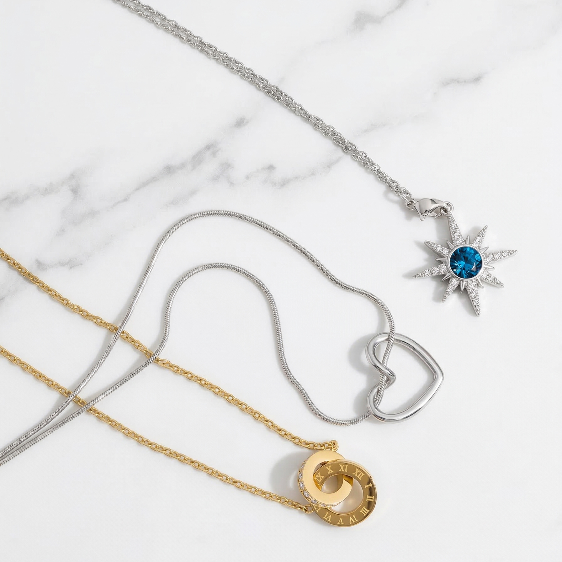 Starburst Pendant Necklace