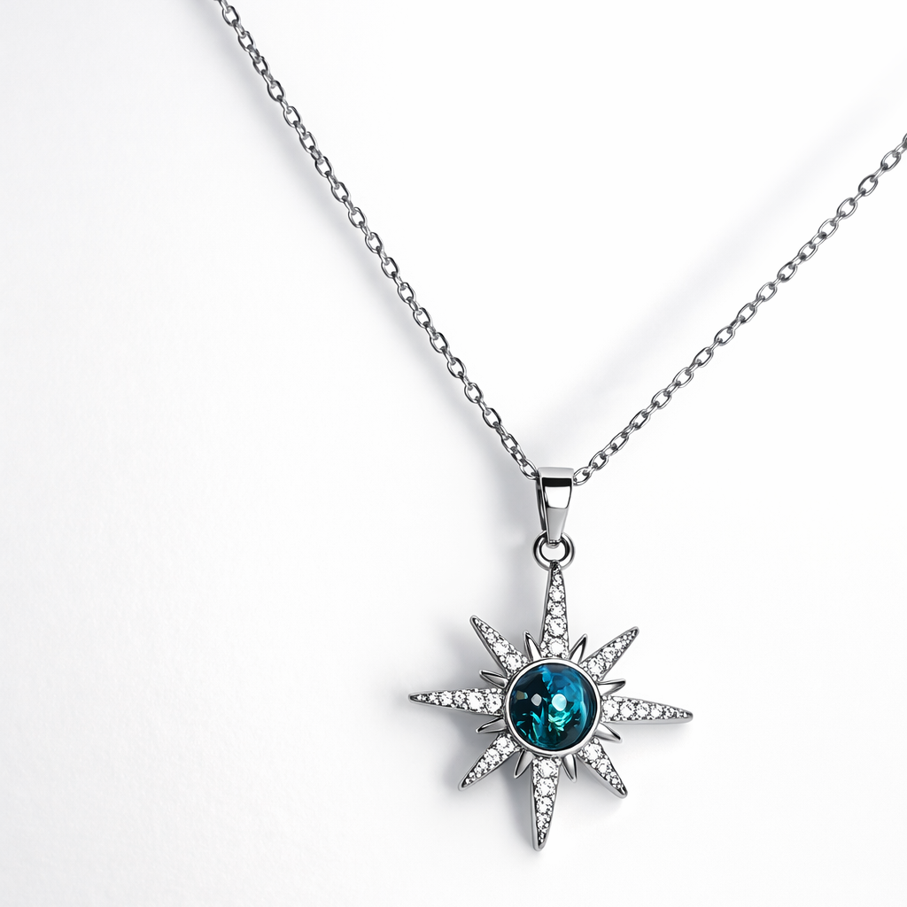 Starburst Pendant Necklace