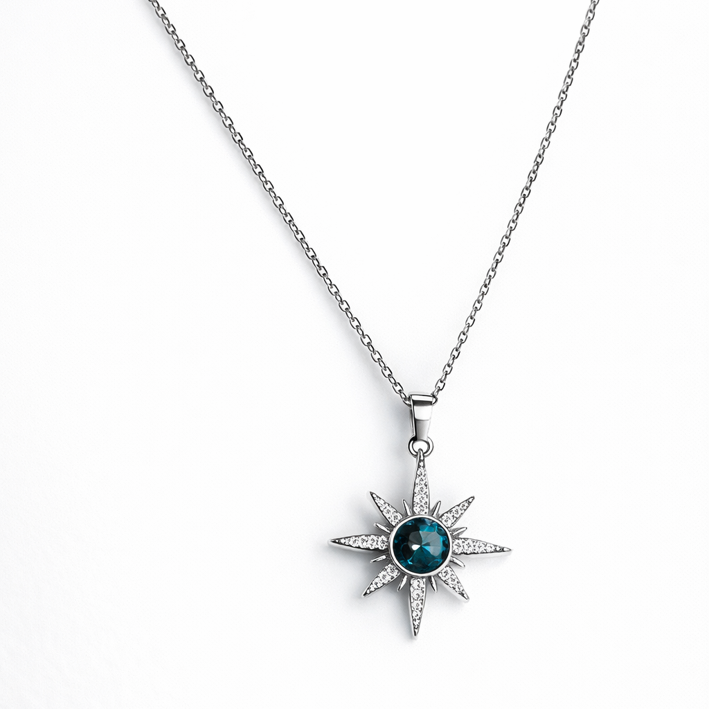 Starburst Pendant Necklace