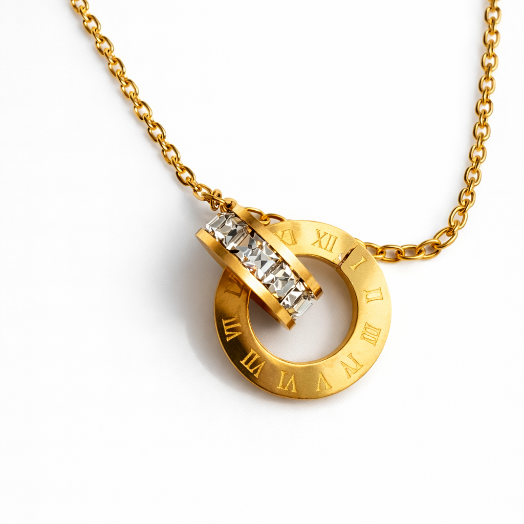 Roman Circle Necklace