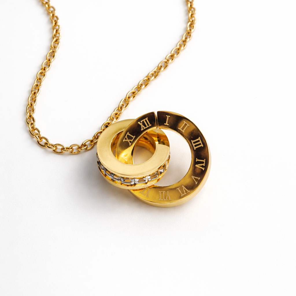 Roman Circle Necklace