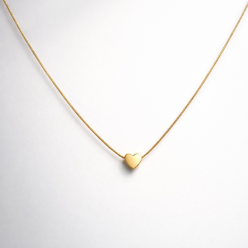 Golden Heart Necklace