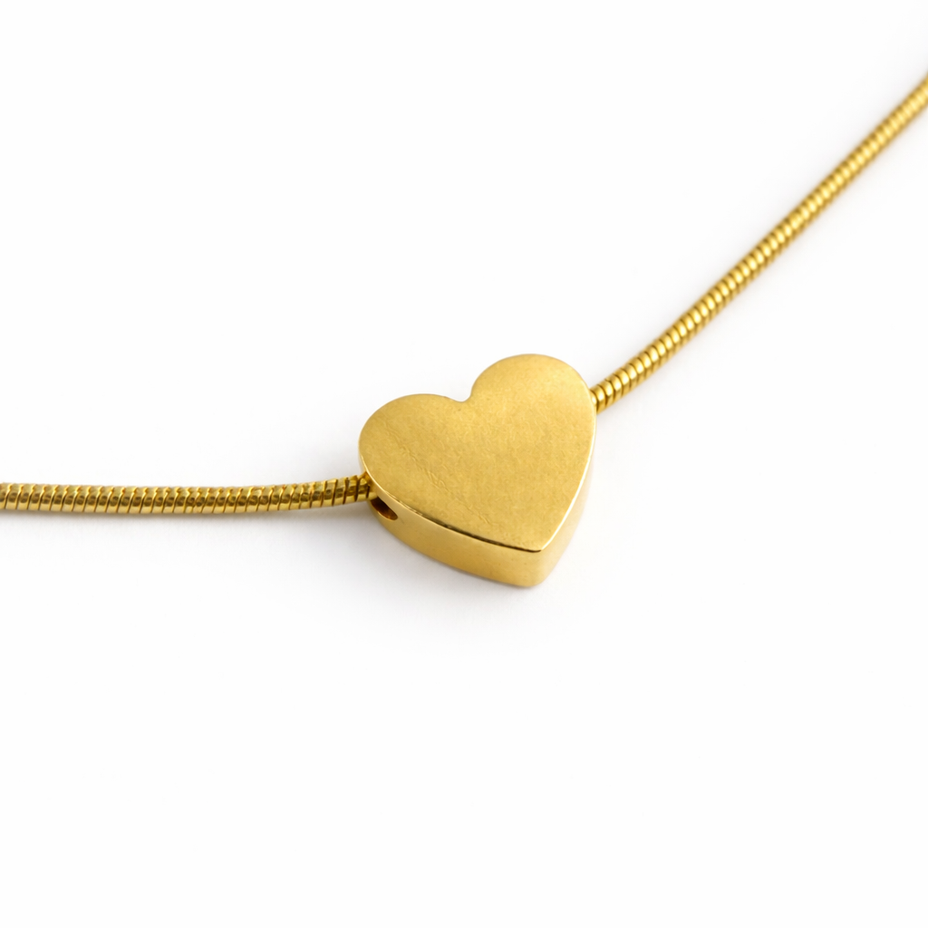 Golden Heart Necklace