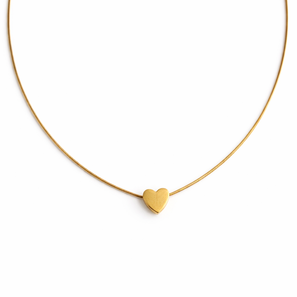 Golden Heart Necklace