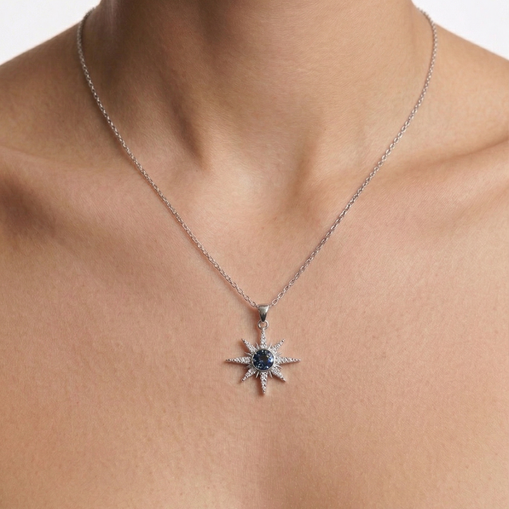 Starburst Pendant Necklace