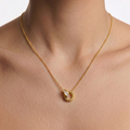 Roman Circle Necklace