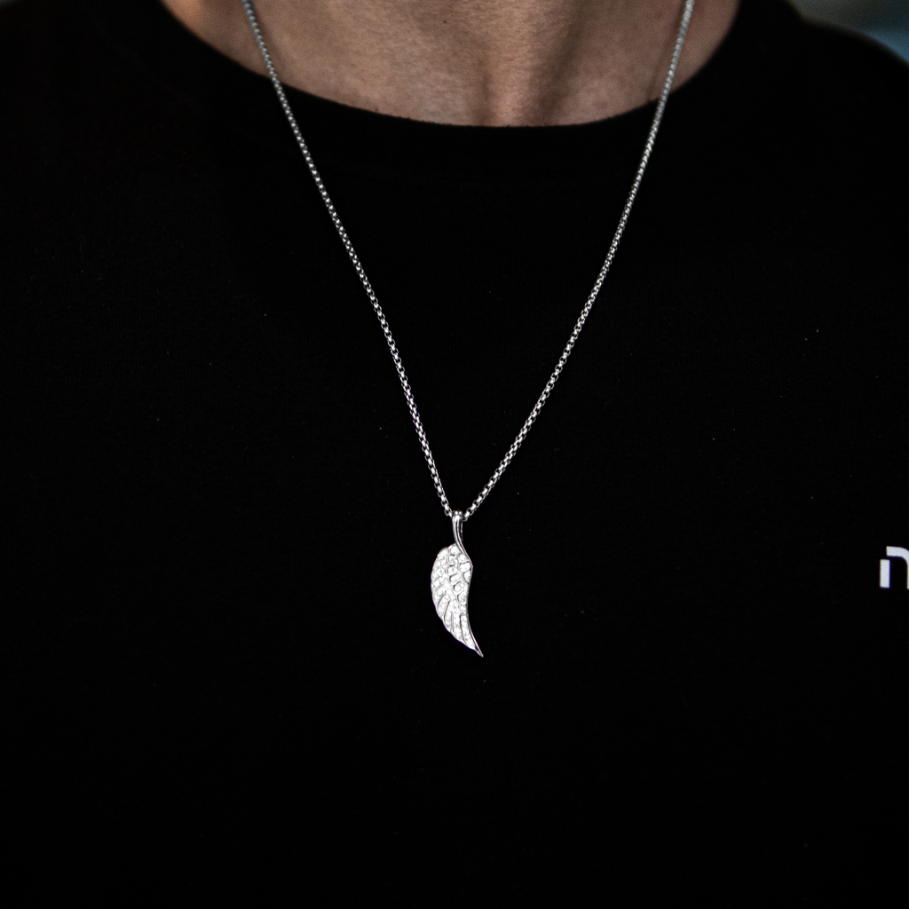 Iced Wing Pendant